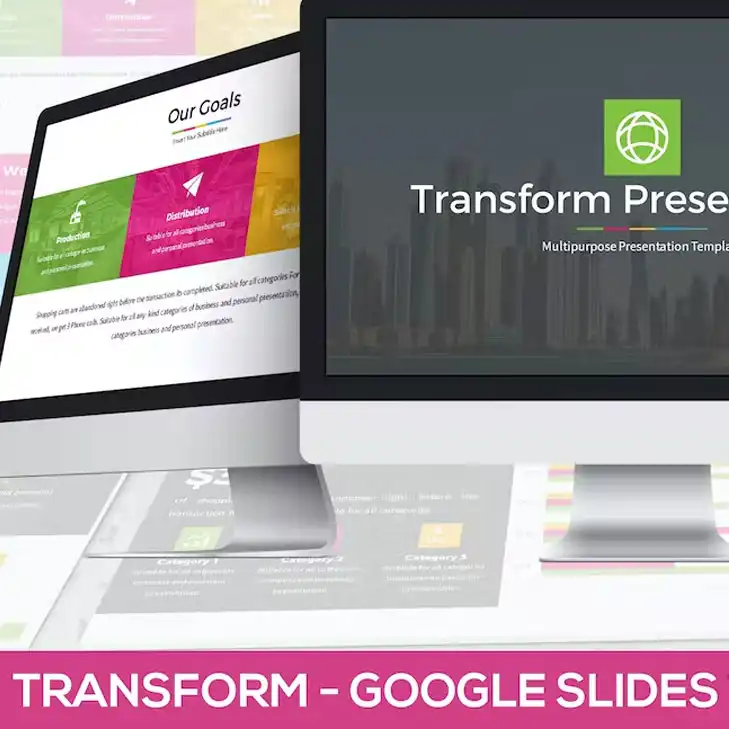 قالب پاورپوینت ساده و شیکTransform - Google Slides Presentation