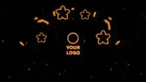 پروژه آماده افتر افکت لوگو ستاره